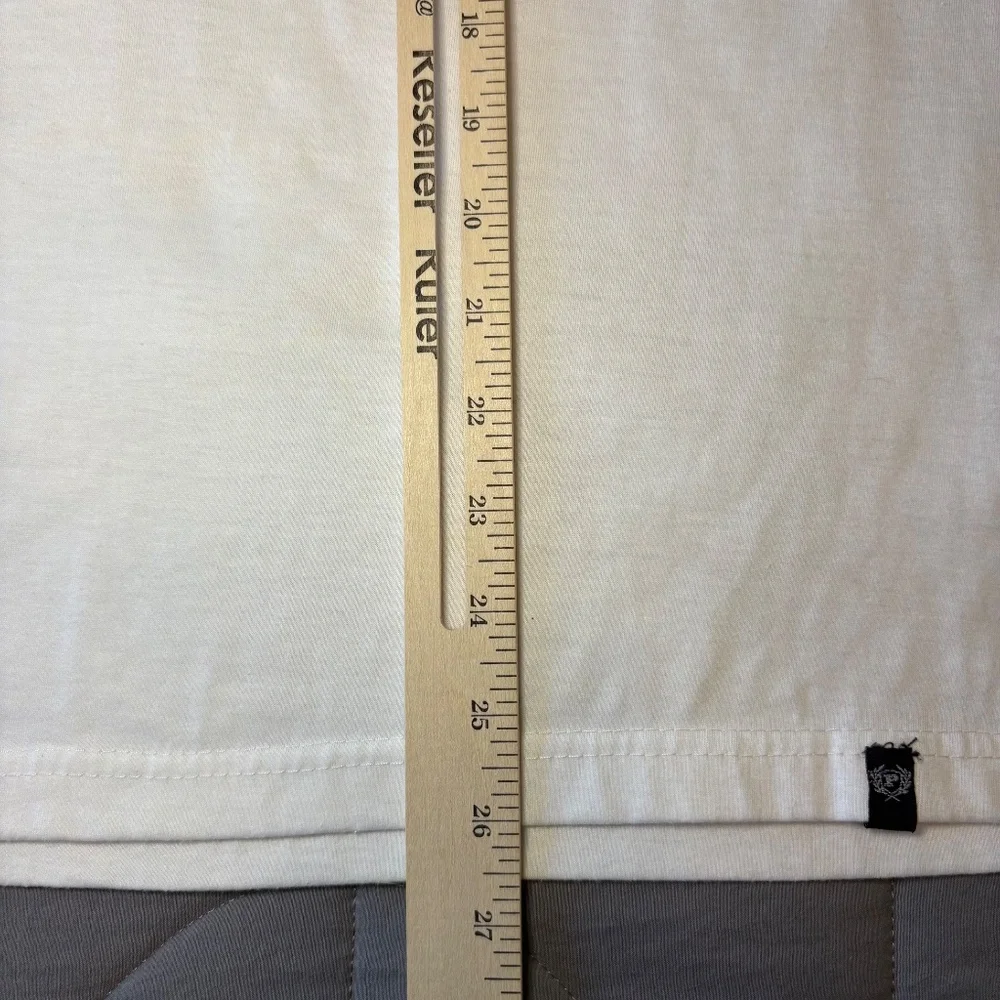 Phat Farm Y2K Vintage Silver White Number‎ 92 Jersey T-Shirt Size Small